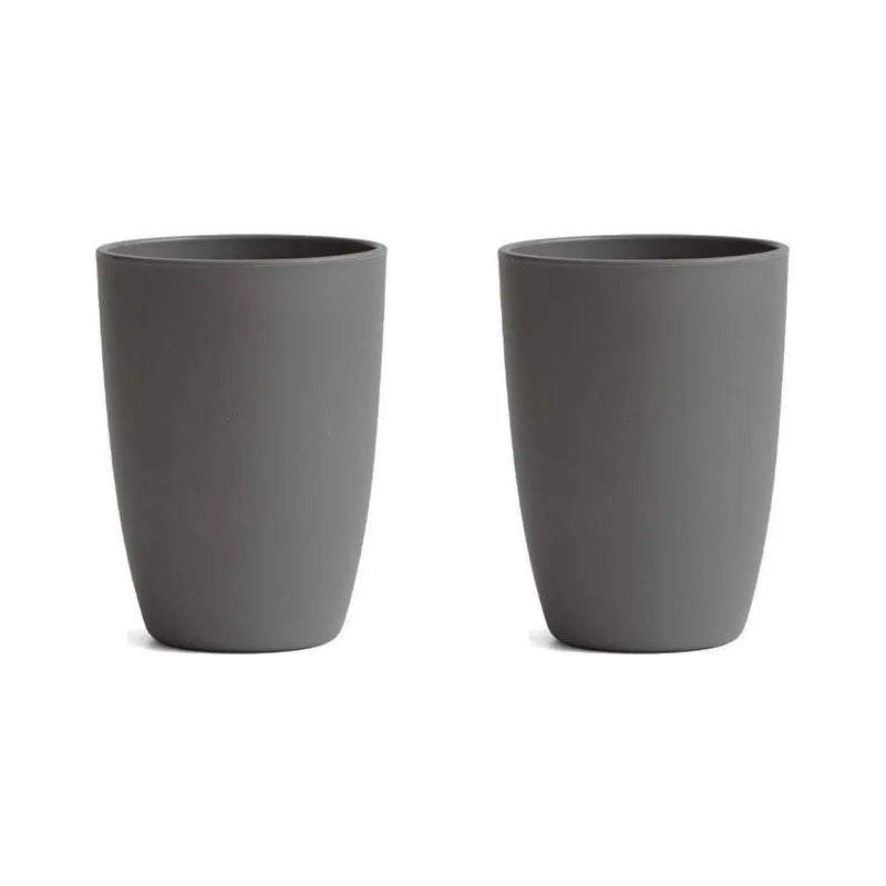 Axyaa Grey Plastic Cups - Set of 6