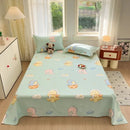 Axyaa Small Fresh Jet Cotton Sheet Single: Ideal for Student Dorms