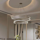 Axyaa Luxury Decorative Circular Pendant Lamp for Living Room and Hotel Decor.