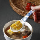 Axyaa Ceramic Kitchen Tableware Set: Ladle, Chopsticks, Soup Spoon