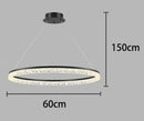 Axyaa Modern LED Pendant Light Chandeliers for Living and Dining Room
