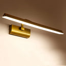 Axyaa Triangle LED Mirror Light 41CM Vintage Bronze Wall Sconce