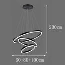 Axyaa Modern LED Pendant Chandeliers for Living and Dining Room Lighting
