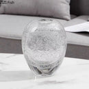 Axyaa Desktop Glass Vase Decoration Ornament Hydroponic Decor Dried Flower Vase Bouquet