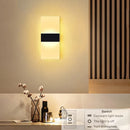 Axyaa LED Wall Light Motion Sensor Switch Bedroom Sconce Night Lamp