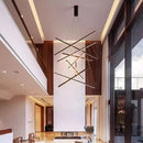 Axyaa LED Pendant Chandelier Light for Modern Living and Dining Room Lighting