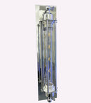 Axyaa Silver LED Wall Light Industrial Vintage Loft Sconce Bedside Lamp