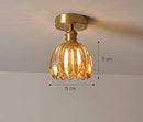 Axyaa Modern Glass Shade Ceiling Lights with E27 Holder