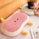 Axyaa Memory Cotton Pillow: Dorm Sleep Pillow Neck Support Office Nap Pillow