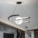 Axyaa Modern LED Pendant Chandelier Lighting for Home Decor and Dining Room
