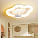 Axyaa Cloud Ceiling Light Cream Style Kids Room Animal Lamp