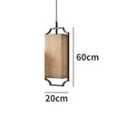 Axyaa Chinese Fabric Pendant Lights - Classical Chandelier for Home Decor