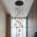 Axyaa Modern Stairway and Living Room Chandeliers: Indoor Lighting Fixtures