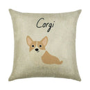 Axyaa Linen Pillowcase: Cartoon Digital Print Pattern for Office, Car, Home Sofa