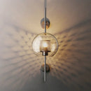 Axyaa LED Glass Wall Lamp: Modern Art Decor for Bedroom, Corridor, Restaurant, Bar, Staircase Lighting