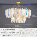 Axyaa Crystal Chandelier for Modern Luxury Living Room and Dining Hall