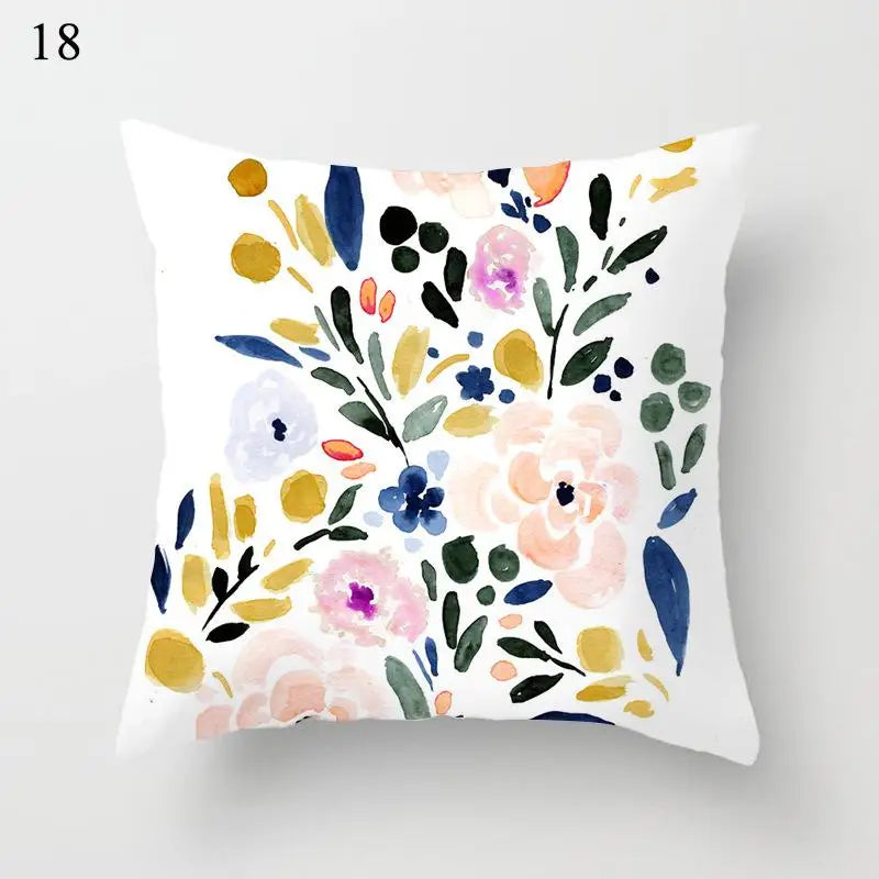Axyaa Floral Pattern Pillowcase for Home Decor and Events