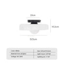 Axyaa Single Head G9 Glass Ceiling Light for Living Room, Bedroom, Hallway