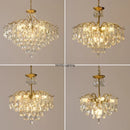 Axyaa Nordic Crystal Chandelier: Modern Luxury Ceiling Light for Master Bedroom & Dining Room