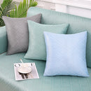 Axyaa Cooling Pillowcase - Soft Breathable Cushion Covers 45x45 for Decorative Sofa