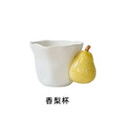 Axyaa Ceramic Fruit Handle Mug - Unique Design, Perfect for Coffee, Tea, Champagne