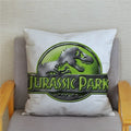 Axyaa Jurassic Park Dinosaur Print Pillow Cover - Super Soft Home Decor Case