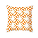Axyaa Yellow Orange Abstract Geometry Print Pillow Cover 45x45cm