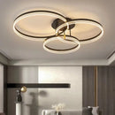 Axyaa Modern Luxury Nordic LED Living Room Lights Circular Fixtures