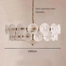 Axyaa Retro Glass Pendant Light for Designer Restaurant, Postmodern Luxury Lighting