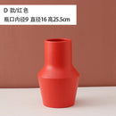 Axyaa Minimalist Ceramic Vase for Flowers and Desk Decoration
