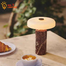 Axyaa Marble LED Desk Lamp Touch Switch Living Room Bedroom Study Cafe