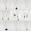 Axyaa Adjustable Pendant Lamp: Modern Design LED Chandelier for Home Decor