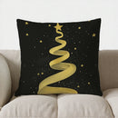 Axyaa Geometric Triangles Pattern Pillow Cover for Sofa, Bedroom, Car - Decorative Cushion Cover