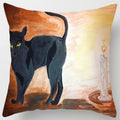 Axyaa Cartoon Cat Pillow Cover for Home Office Bedroom Sofa Car Decoration