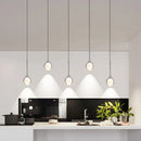 Axyaa Crystal Chandelier LED Ceiling Lamp for Living Room