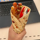 Axyaa Cute Pancake Pen Case Bag: Creative Portable Home Office Storage, School Gift