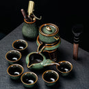 Axya Chinese Tea Set: High-End Kung Fu Porcelain Teapot & Tea Cup Set
