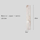 Axyaa Art Deco Marble LED Wall Lamp for Home and Restaurant Lighting