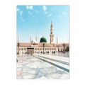 Islamic Moroccan Door Canvas Painting Wall Art Print by Axyaa for Home Decor