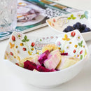 Axyaa Bone Ceramic Food Bowl Set - Western, Salad, Dessert, and Vegetable Bowls
