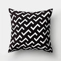Axyaa Geometric Art Pillowcase - Home & Car Decor, Office & Living Room Accessory