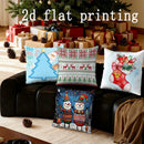 Christmas Funny Print Pillow Covers by Axyaa - Sofa Bedroom Car Cushion Cover