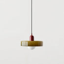 Axyaa Retro Glass Pendant Lamp LED Modern Design for Dining Room Bedroom Living Room