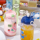 Axyaa Dinosaur Plastic Water Bottle with Handle