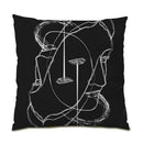 Axyaa Abstract Art Cushion Cover for Home Sofa Living Room Decor
