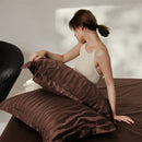 Axyaa Soft Jacquard 100% Cotton Pillowcase Set for Adults - 48x74cm