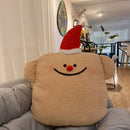 Axyaa Christmas Ghost Star Holiday Pillow - Perfect Gift for Girls