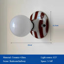 Axyaa Retro Ceramic Wall Lamp for Staircase & Entrance Hallway