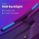 Axyaa RGB Curved Monitor Screen Bar LED Light - USB Stepless Dimming & Eye-Care Technology