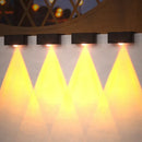 Axyaa Solar Garden Lights: Waterproof Outdoor Wall Lamp for Yard Lighting